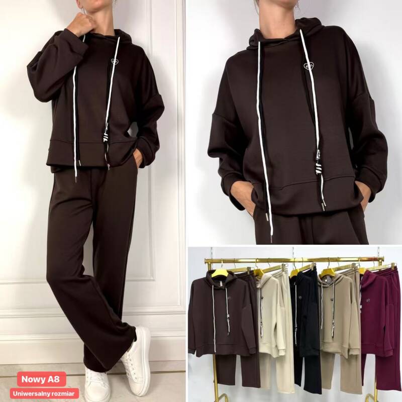 Komplet damskie Roz Standard, Mix Kolor .Paczka 10 szt